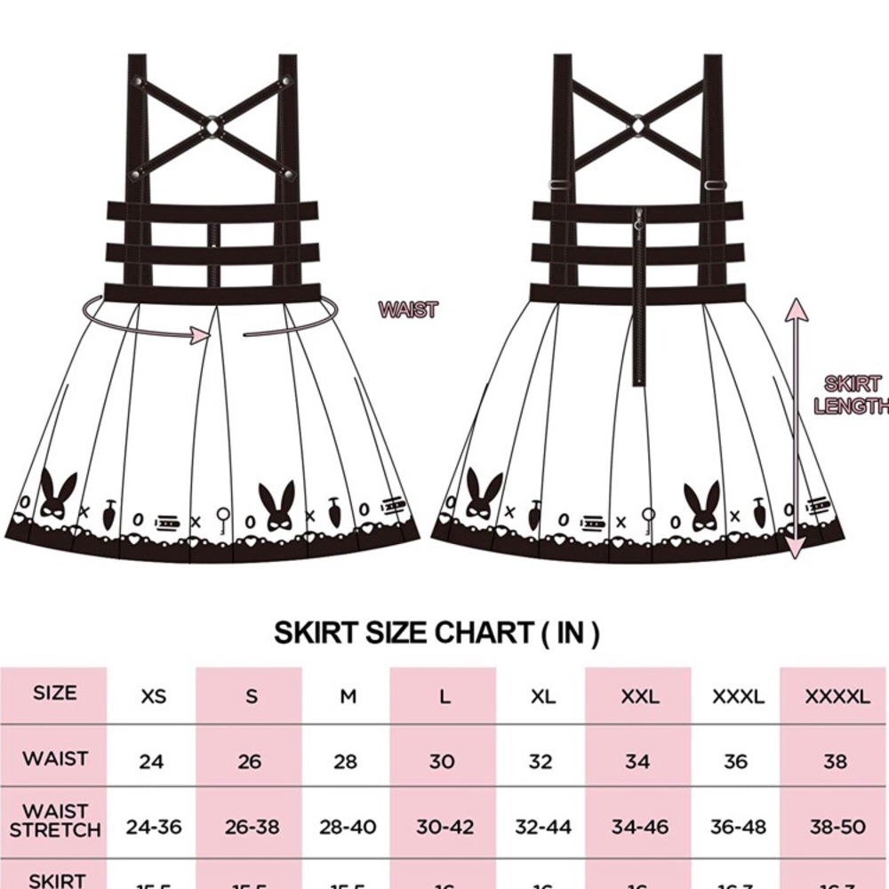 Bunny Lolita Kawaii Cosplay Babydoll Goth Dress - Picture 3 of 12